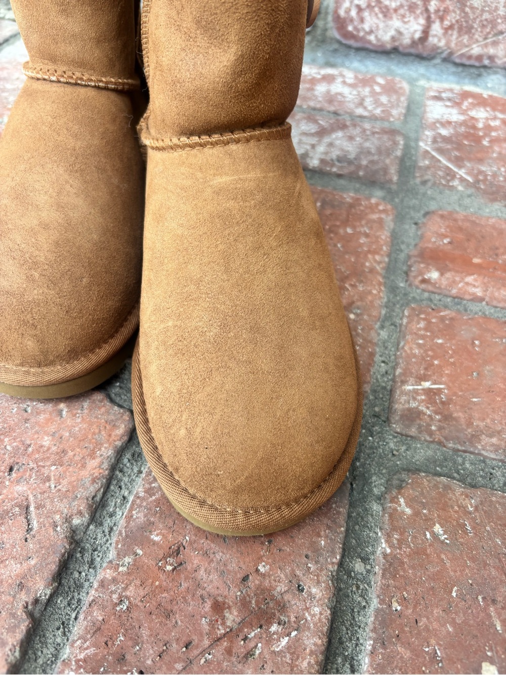 3 Button Tall Ugg Boots - Picture 3 of 6